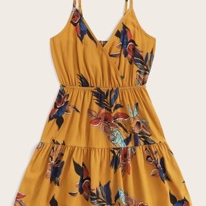 Floral Print Boho Cami Dress